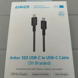 Anker 322 USB-C to USB-C Cable