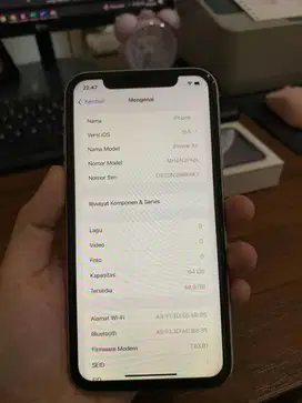 DI JUAL CEPAT IPHONE XR 64GB IBOX WHITE