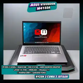 Asus Vivobook M415DA Ryzen 3 3250U Ram8GB Ssd512GB 14inch