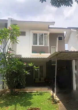 Rumah cantik 2 lantai di Neo Catalonia Nusaloka BSD Nusa Loka