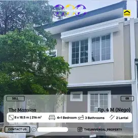 Dijual Rumah Siap Huni The Mansion Water Front City 2LT Nego ER