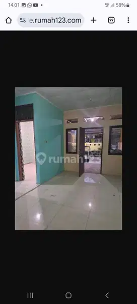 DISEWA RUMAH CANTIK DI TAMAN HARAPAN BARU BRKASI