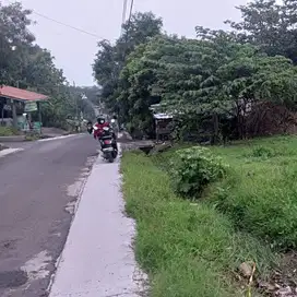 Tanah strategis dan ideal cocok untuk perumahan di Utara Solo