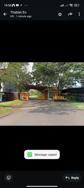 Di Jual kavling De Latinos Hoek Timur