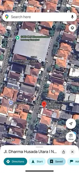 Barang Langka! Jual Tanah di Dharmahusada Utara - Sebrang GOR Basket