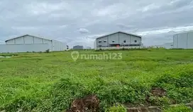 jual tanah kavling termurah untuk pabrik / gudang bizzpark pakuhaji