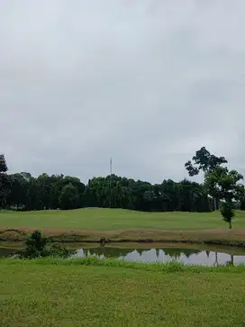 kavling siap bangun view golf hijau super cantik harga termurah