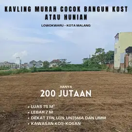 Tanah Kavling Murah Cocok Untuk Investasi Kota Malang