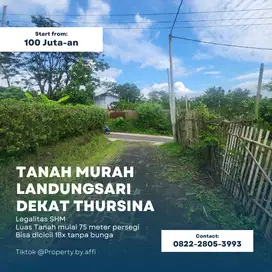 Kavling Murah 100 Jutaan Landungsari Malang Dekat Tursina