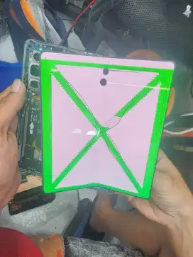 Lcd copotan fold 4 dalam sentuh normal