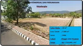tanah komersial dan perumahan