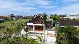 2-Bedroom Villa with Rice Field & River Views in Pererenan