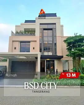 Hunian Mewah 3 Lantai di BSD Lokasi Strategis dengan Fasilitas Terbaik