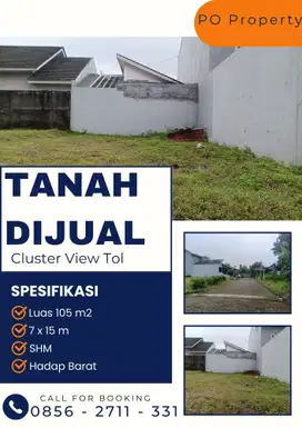 Tanah Siap Bangun Dalam Cluster Mulawarman Selatan Tembalang