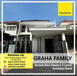 Rumah Baru Graha Family area Pakuwon Indah, Citraland, Dian Istana,PTC