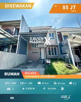 Disewakan Murah Rumah di Ijen Nirwana Malang Selangkah dari Ijen