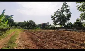 Tanah 1 Ha di curug bojong sari depok akses mbl hrg 2,5jt/m