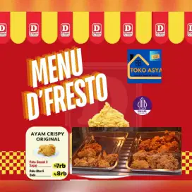 Katering ayam krispi homemade