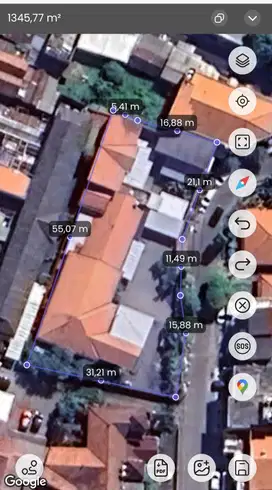 TANAH TERAKHIR SHM DI JL. PROFESOR MOESTOPO