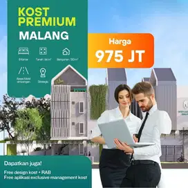 Kost Malang Premium 2 Lantai Full Furnished dekat Kampus UMM dan UIN