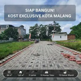 Kost Siap Bangun Kota Malang Lokasi Ramai Dekat Kampus dan Kafe