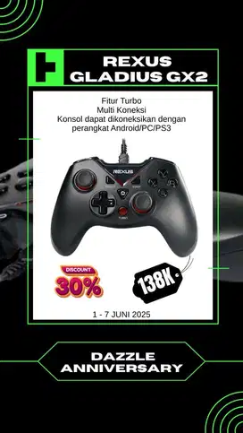 Joystick Rexus Gladius GX2