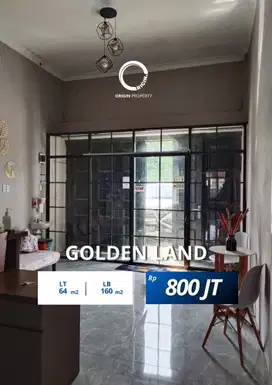 Dijual Ruko Golden Land Siap Huni Jalan Bunga Rampe Daerah Pancur Batu