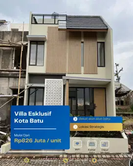 DIJUAL VILLA AKSES MUDAH KE WISATA KOTA BATU