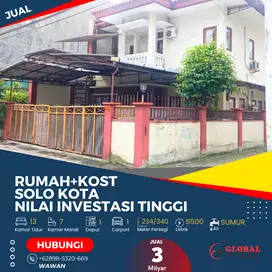 Rumah+Kost Solo Kota