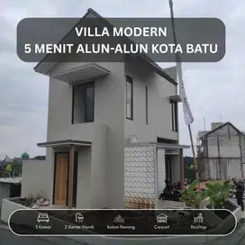 Villa Modern Lokasi Strategis Dekat Alun-Alun Kota Wisata Batu