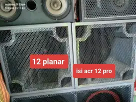 Box speaker planar 12 inch