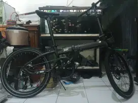 JUAL SEPEDA LIPAT ELEMENT FOLDX X9 20 8 SPEED FRAME ALLOY