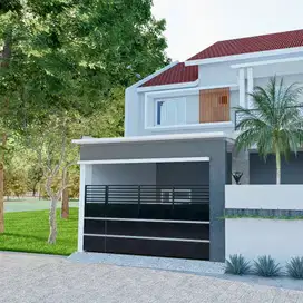 Rumah proses bangun 2 Lt di perum Cluster sumber Solo