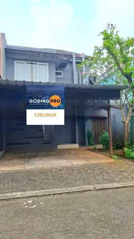 Rumah kota wisata cluster rapi baru ada taman belakang