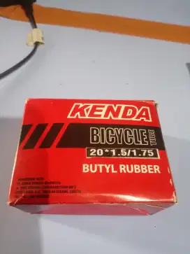 ban dalam sepeda lipat (seli), BMX 
Kenda ukuran 20 x 1.50 / 1.75