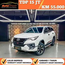 [CASH/KREDIT] TOYOTA FORTUNER 2.4 VRZ TRD 4X2 SOLAR A/T NIK.2019