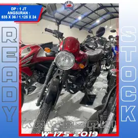 KAWASAKI W 175 CAFE 2019 PLAT L SIAP PAKAI HIKMAH MOTOR KEPUH MALANG