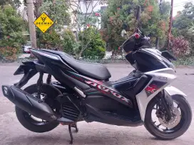 (DP 500 Rb)‼️ Plat B TangSel Aerox 155 Connected Hitam Silver 2023