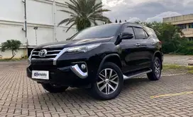 TDP 17JT Toyota Fortuner 2.4 4x2 VRZ Solar-AT Hitam 2018