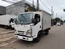 Isuzu Elf NLR55 - 4 roda Box Almunium Tahun 2018
