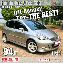 Cash JAZZ VTECH Gd3 1.5 AT 2007 istimewa