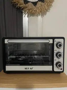 Oven SEKAI low watt 400W, ukuran 21L