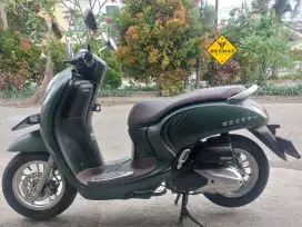 (DP 500)‼️ Plat B TangKot Scoopy Stylish Keyless Hijau 2024