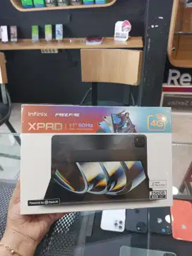 Tablet xpad infinix 4/256 4G free flip cover New