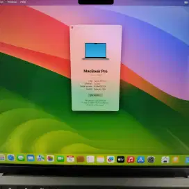 Macbook M1 Pro 14 Inch Ram 32 Ssd 1 Tb lengkap full set Space Grey