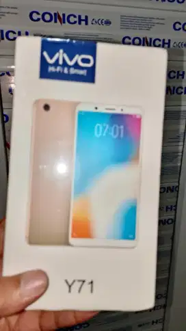 Vivo Y71 New/Baru Warna Hitam 6/128
