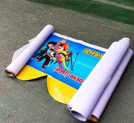 banner Ukuran per Meter Tinggi 40 cm odong-odong