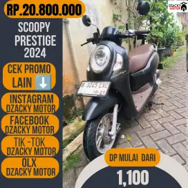 HONDA SCOOPY PRESTIGE 2024 SECOND LIKE A NEW