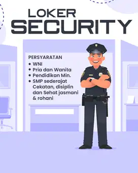 LOKER SECURITY SECEPAT NYA