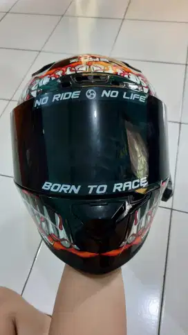 HELM ZEUS ZS826 BK30 VENOM series Like New